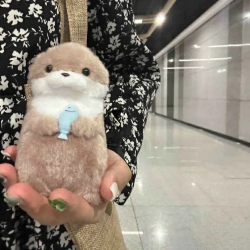 Otters Doll Keyring