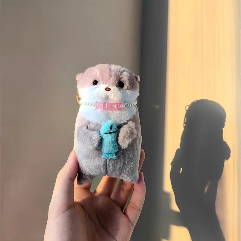 Otters Doll Keyring