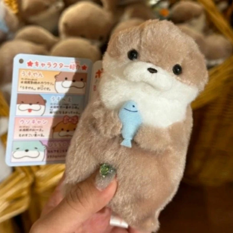 Otters Doll Keyring