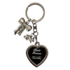 Big Heart Bowknot Keychain